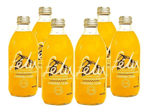 Six Pack Jugo Schorle Félix Mandarina Colima 355ml C/u 