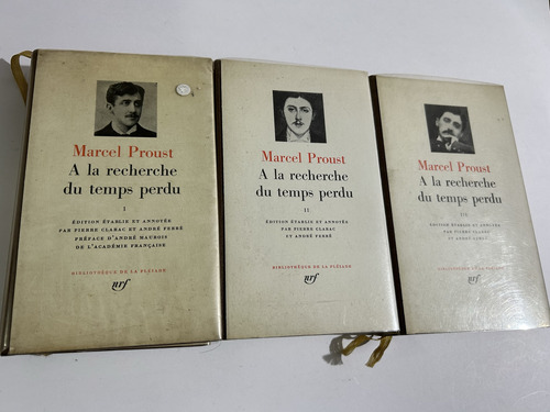 Libro A La Recherche Du Temps Perdu - 3 Tomos - Proust