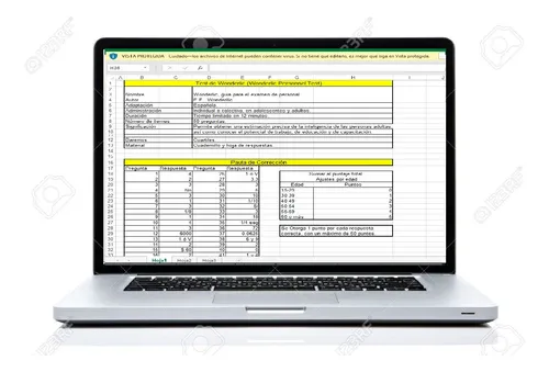 Test Wonderlic - Software + Material Digitalizado