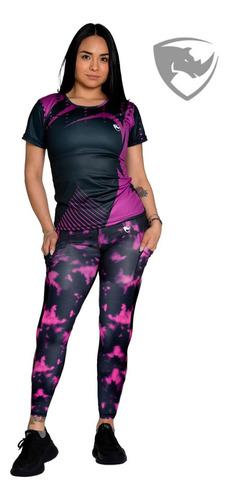 Conjunto De Ropa Deportiva Leggin Y Playera Legpy3722