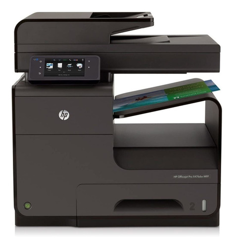 Impresora a color multifunción HP OfficeJet Pro X476DW con wifi gris 100V/240V