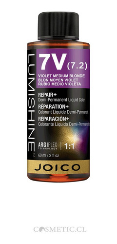 Tinte Semipermanente 7v (7.2) - Rubio Medio Violeta