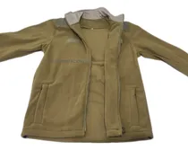Comprar Campera Tactica Polar Coyote Tan Uca Abrigo Liso