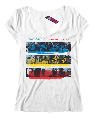 Remera Mujer The Police Synchronicity Rap 4 Dtg Premium
