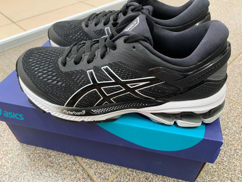 Tênis Asics Gel Kayano 26 Feminino Preto E Branco