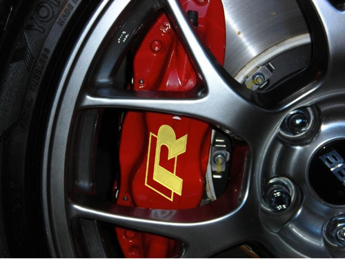 Sticker Calcomania Calipers Frenos Golf Gti Volkswagen R Gli