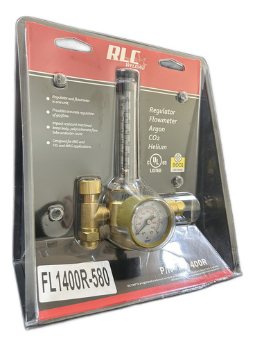 Regulador Con Flujometro Para Gas Argon 4000 Psi