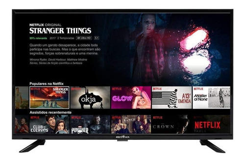 Imagem 3 de 5 de Smarttv Led Hd 32 Britânia Smart Com Netflix - Bivolt