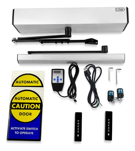 Abridor Automtico De Puerta Oscilante Con Botn Inalmbrico