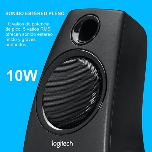 Imagen 3 de 6 de Altavoces Logitech Z130 Con Sonido Nítido Y Graves Profundos