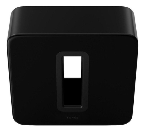 Parlante Sonos Sub Gen 3 portátil con wifi black 220V