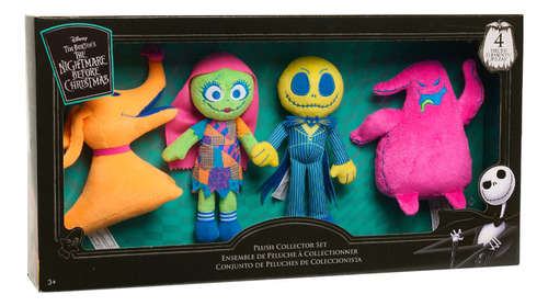 Juego De 4 Peluches Coleccionables El Extraño Mundo De Jack