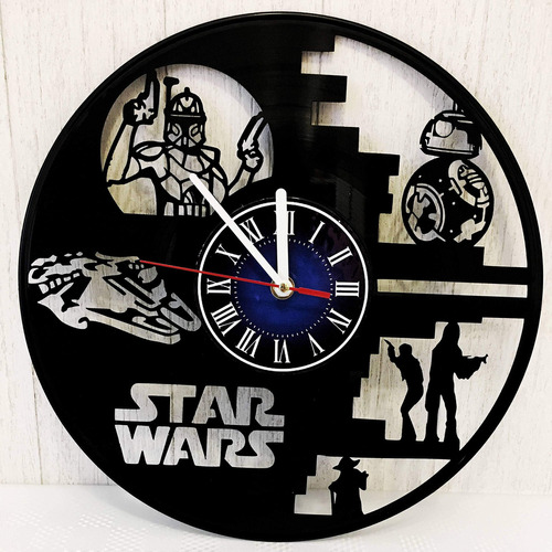 Star Wars Rex Han Solo Reloj De Pared Hecho De 12 Pulgada