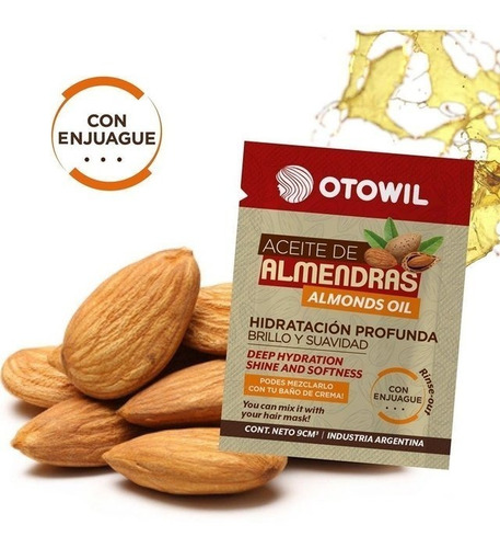 Imagen 5 de 9 de Aceite De Almendras Hidratacion Brillo Y Suavidad Caja X48un
