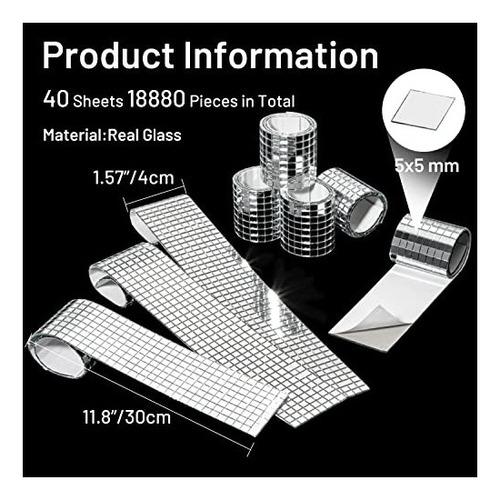Mini Azulejos De Mosaico Pp Opount 18880 Pcs Azulejos De Bol