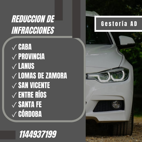 Reducción De Infracciones| Soy Mandataria Nacional