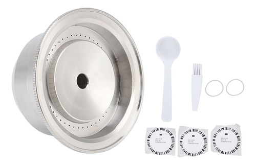 Cápsula De Café Recargable De Acero Inoxidable Reutilizable
