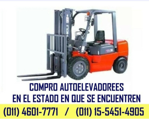 Autoelevador Toyota Compramos En Cualquier Estado Contado