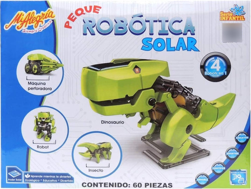 Peque Robotica Solar 4 En 1 Mi Alegria Siempre Creativa