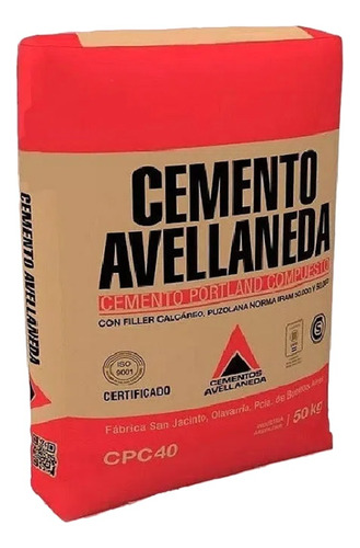 Cemento Avellaneda 50 Kg Corralón Florida Norte