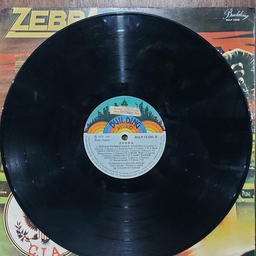 Imagem 5 de 6 de Vinil Lp Zebra 1979