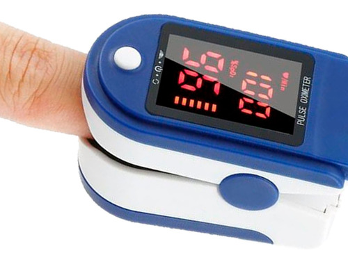 Oxímetro Digital Pulso De Dedo Medidor Sangue Portátil