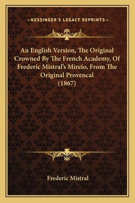 Libro An English Version, The Original Crowned By The Fre...