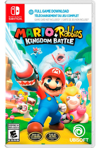 Mario + Rabbids Kingdom Battle Descarg (codigo En Caja)  Nsw