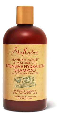 Shea Moisture Shampoo Hidratación Intensa Miel De Manuka