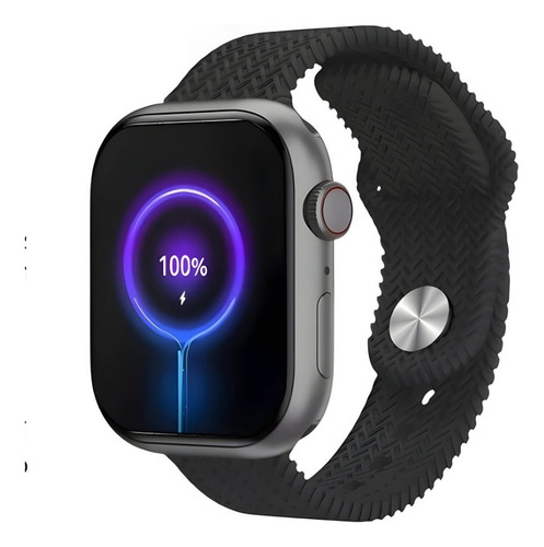 Reloj Hk10 Pro Gpt Amoled 3d Música Llamadas Play Store Ia Negro