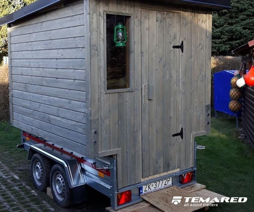 Trailer Temared Pro 3015 - 750 Kg 3.0 X 1.5 Mts S/ Frenos