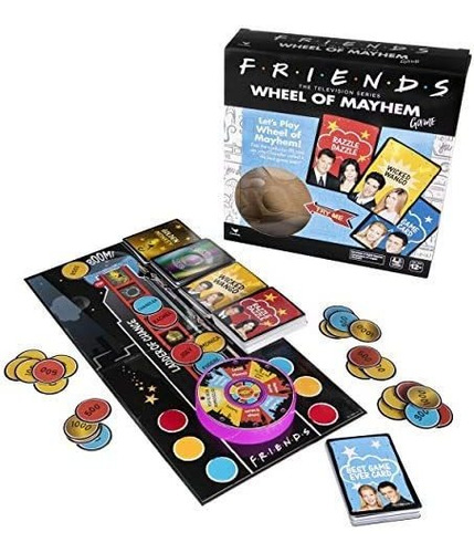 Juego De Mesa Friends Amigos La Rueda Del Caos.