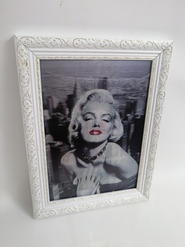 Cuadro 3d Marilyn Monroe Retro Vintage U.s.a