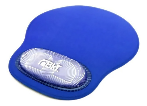 Imagen 1 de 1 de Mouse Pad BKT BKTGEL de pvc y tela 270mm x 211mm azul