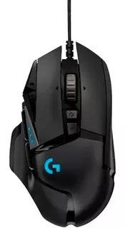 Mouse gamer Logitech G G Series G502 Hero negro