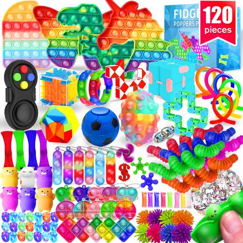 Juego Mozaci De Fidget Toys, Paquete De 120 Unidades, Para N