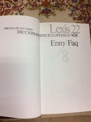 Lexis22-enro/faq 8. (Usado)