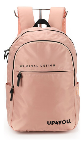 Mochila Escolar Luxcel Up4you Porta Notebook - Mj46575up Cor Rosa