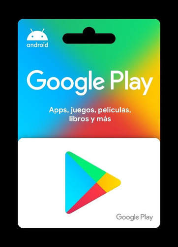 Imagen 1 de 1 de Tarjeta Google Play De 100