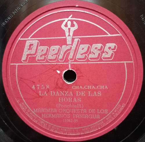Marimba Orquesta Hermanos Paniagua 78 Rpm Madrid Año 1955
