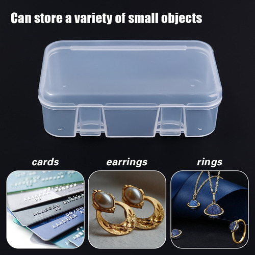 Caja De Almacenamiento Transparente Para Decoración De Uñas