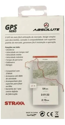 Gps Absolute Mtb Speed Nero - Preto