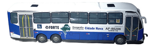 Miniatura Ônibus De Linha (transporte Coletivo) Belém Região Cidade Nova 6 Pte Vargas