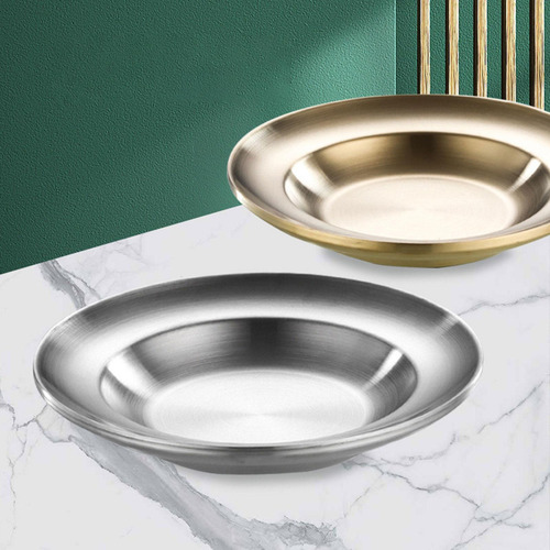 New,. Conjunto De Platos Para Servir Elegantes De Doble