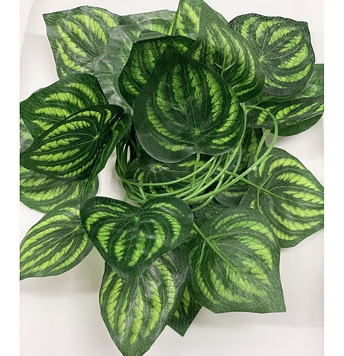 Imagen 2 de 10 de Jardin Vertical Enredadera Tira De Hojas Artificiales 2,05mt