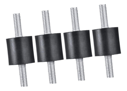 W 4 Piezas De Soportes Aisladores Antivibración De M6