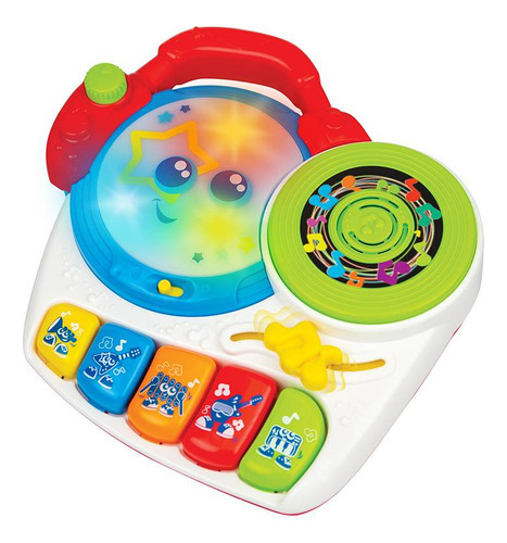 Juguete Para Bebe Mezclador De Música Dj Winfun 1801