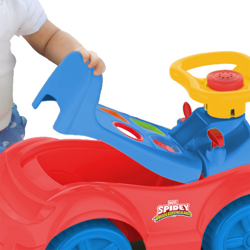 Totoka Andador Triciclo Infantil Totokinha Bebe Motoca Spidey Cardoso Spider