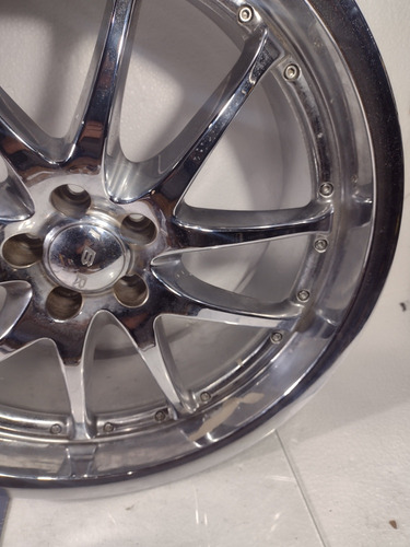 Roda Esportiva Aro 19 Cromada - Usada Com Detalhe (Usado)