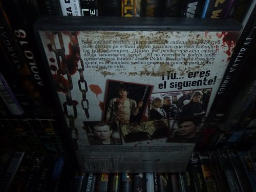 Imagen 2 de 2 de Dvd Pelicula Masacre En Cadena Chain Letter Terror